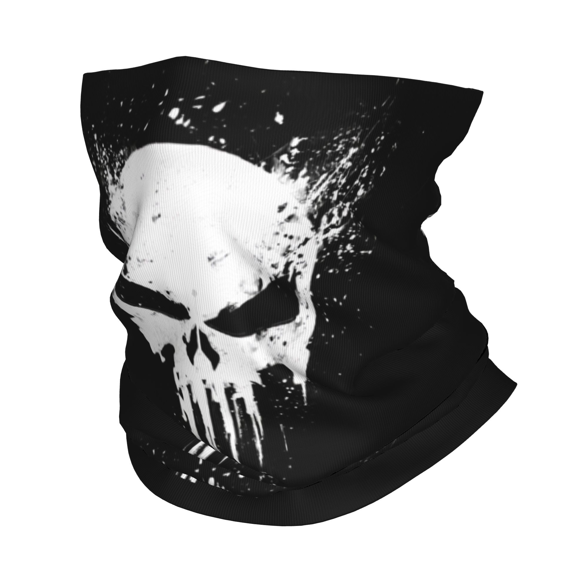 Neck Gaiter Fleece - Özel İskelet Kafatası Bandana Kış Boyun