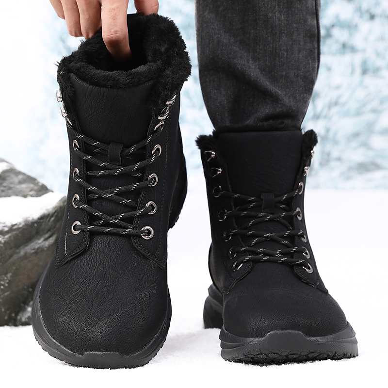 Waterproof Winter Boot - Erkekler için kış kar botları su