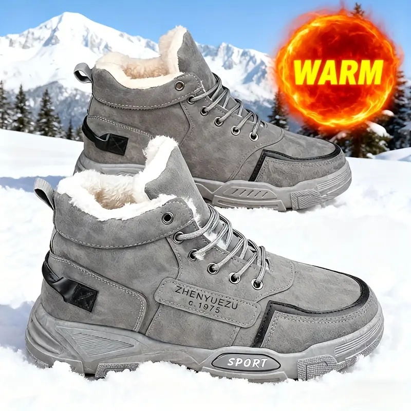 Waterproof Winter Boot - Erkek Sonbahar ve Kışlık Yüksek Bilekli