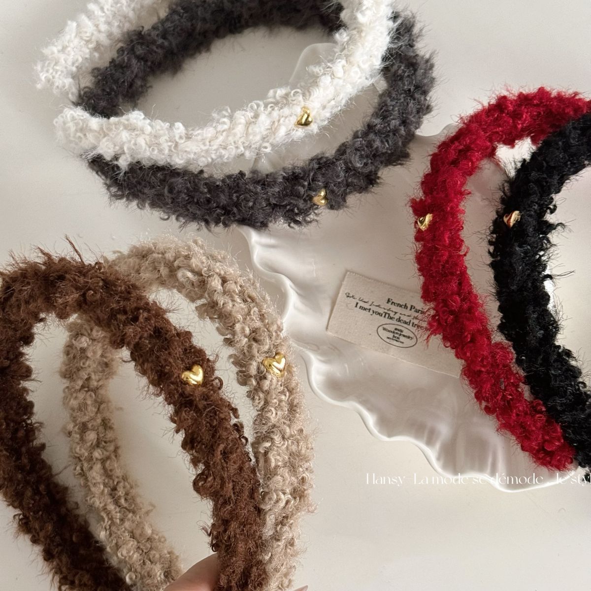 Winter Headband Fleece - Kışlık Polar Peluş Saç Bantları Retro