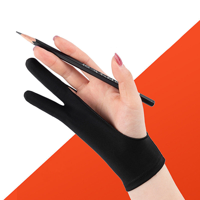 Touch Screen Gloves - Anti-dokunmatik iki parmak el boyama eldiven