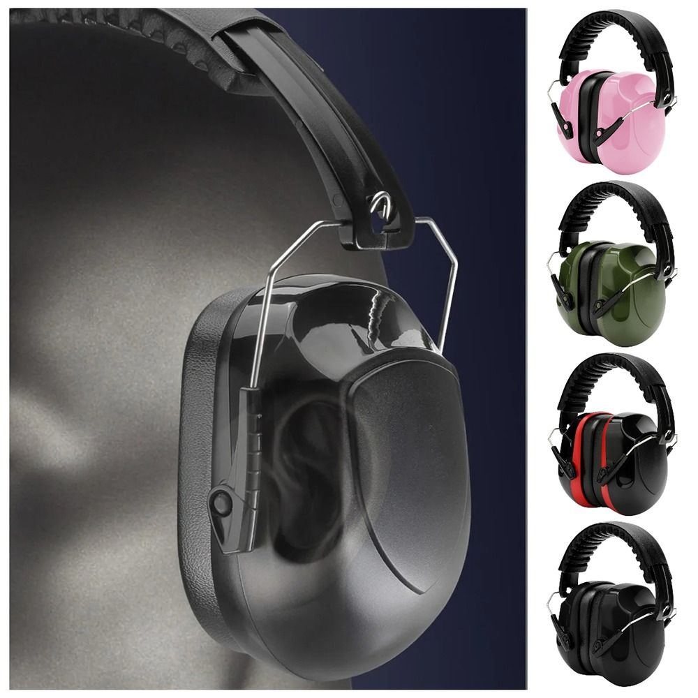 Earmuffs Foldable - SNR-34dB Ayarlanabilir Kulaklık Gürültü Azaltma İşitme