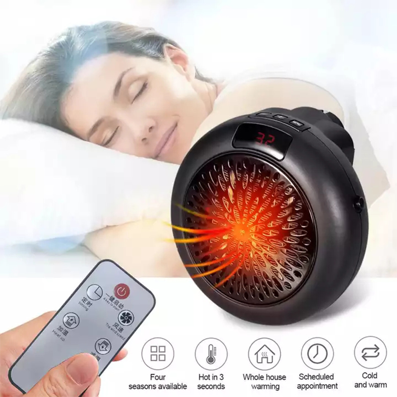 Hand Warmer Electric - 900W Mini Plug-in elektrikli uzay odası