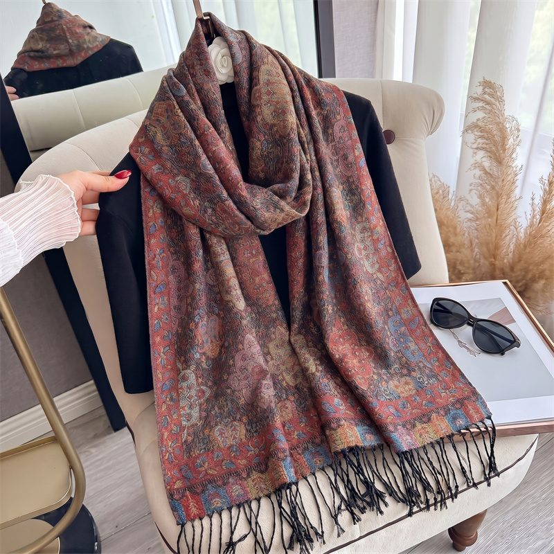 Cashmere Pashmina Wrap - Yeni Lüks Kadın Sonbahar ve Kış