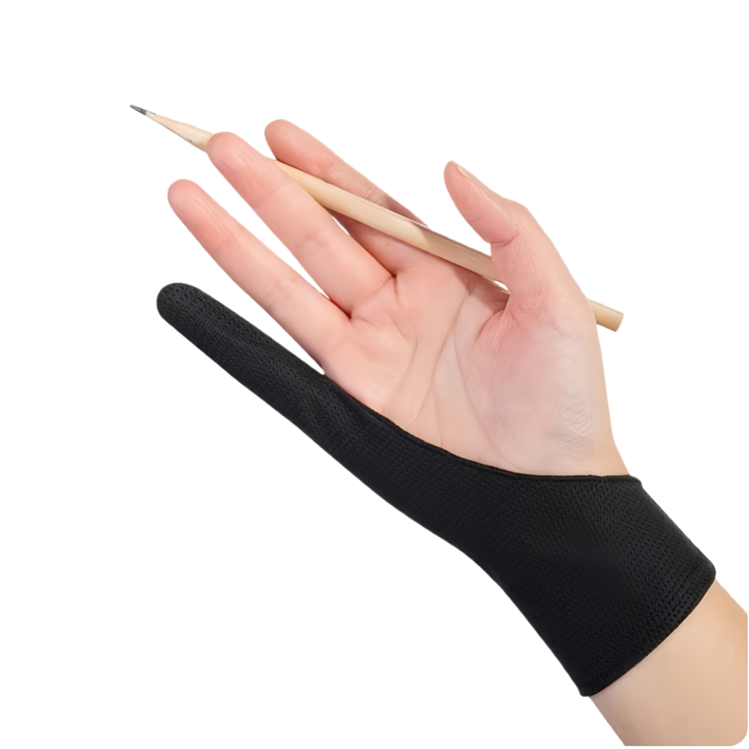 Touch Screen Gloves - Sanatçılar için Leke Önleyici Çizim Eldiveni