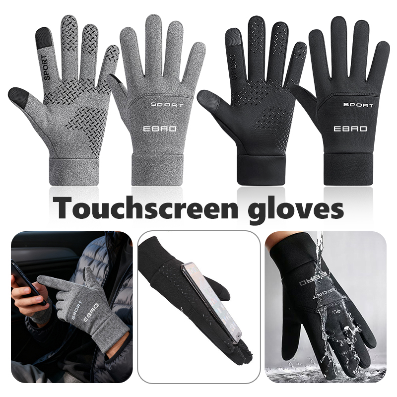 Touch Screen Gloves - Su geçirmez Kış Sıcak Eldiven Termal