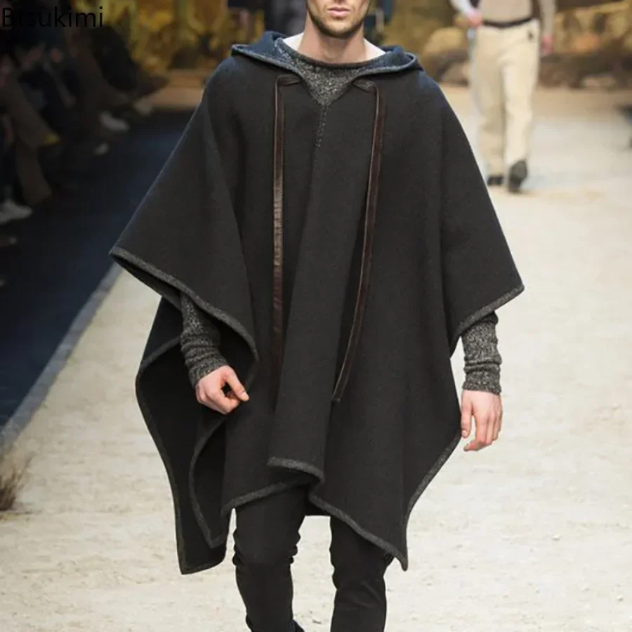 Wool Scarf Men - Yeni 2025 erkek Sonbahar Kış Şal