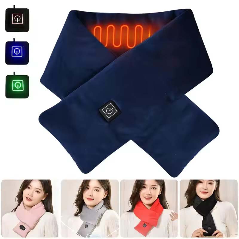 Neck Gaiter Fleece - USB Kadın Erkek Isıtmalı Atkı Sıcaklık