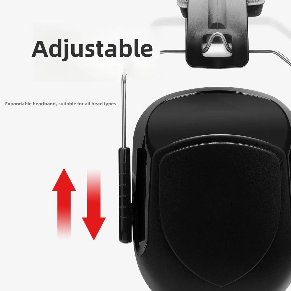 Earmuffs Foldable - Ağır Hizmet Tipi ABS Ses Geçirmez