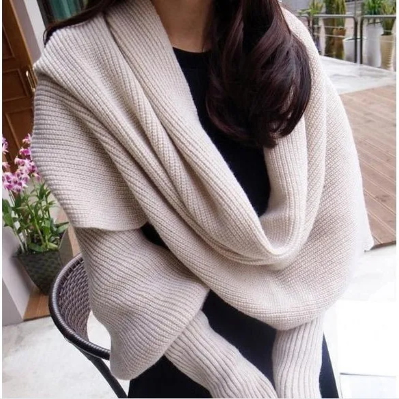 Wool Scarf Men - SupSindy Kadınlar kış eşarp avrupa ve