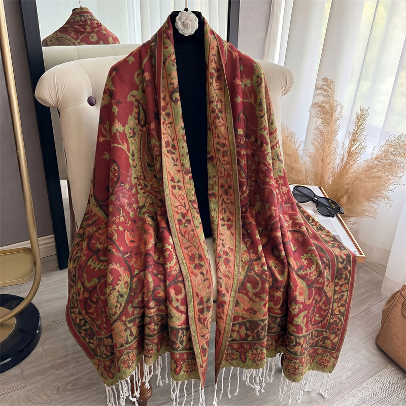Cashmere Pashmina Wrap - 2026 Lüks Marka Kaşmir Kadın Eşarp