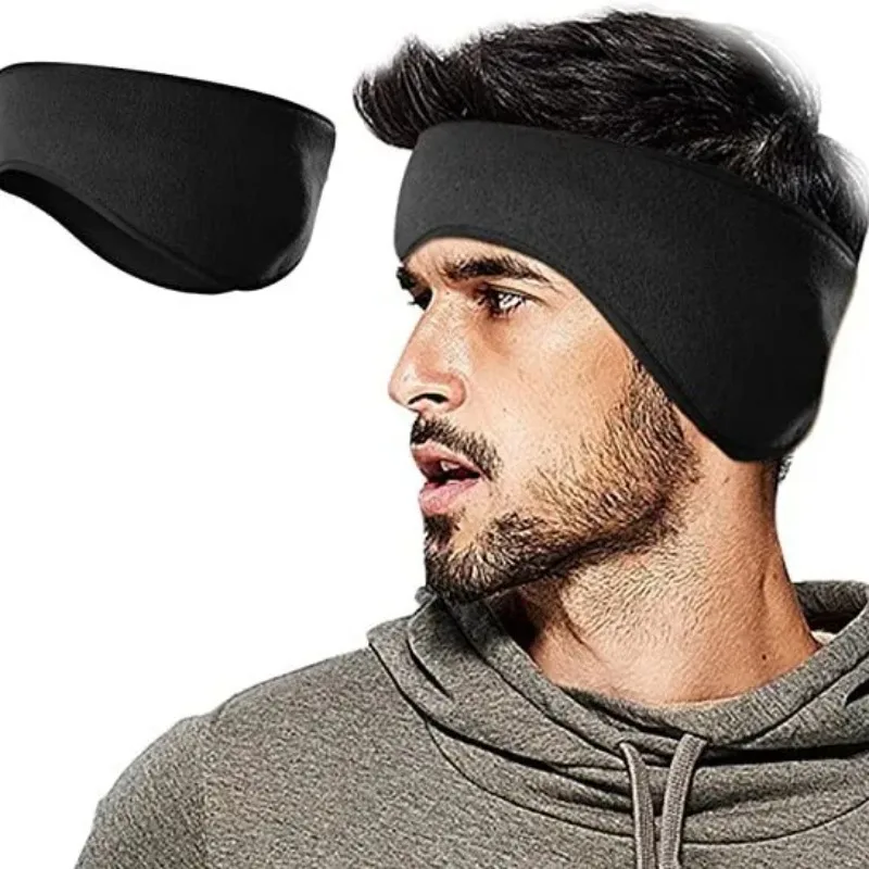 Winter Headband Fleece - 1 adet şık kış bandı kulaklıklar