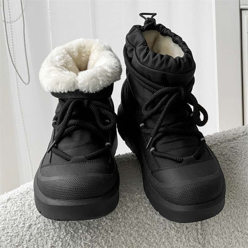 Waterproof Winter Boot - Tasarımcı Yeni Erkek Kar Botları Kışlık
