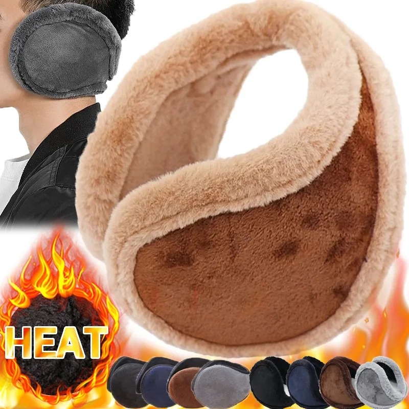Winter Headband Fleece - Kalınlaştırmak kürk Earmuffs erkek kadın kış