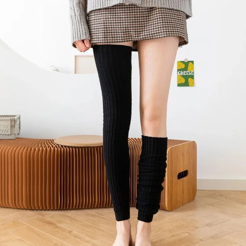Thermal Sock Wool - Diz üzerinde çorap termal bayan bacak