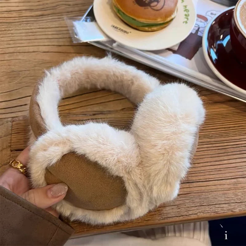 Earmuffs Foldable - Moda Peluş Kulaklıklar Katlanabilir Kalın Yünlü
