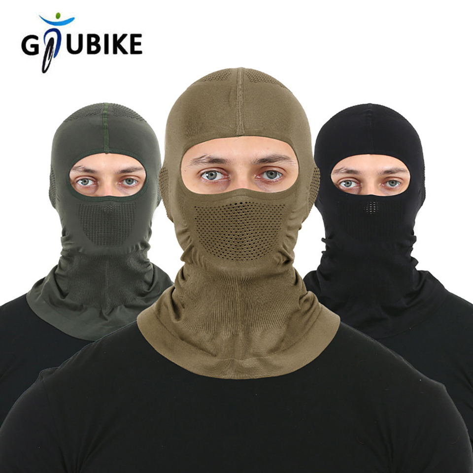 Balaclava Ski Mask - GTUBIKE Nefes Balaclava Şapka Yüksek Elastik