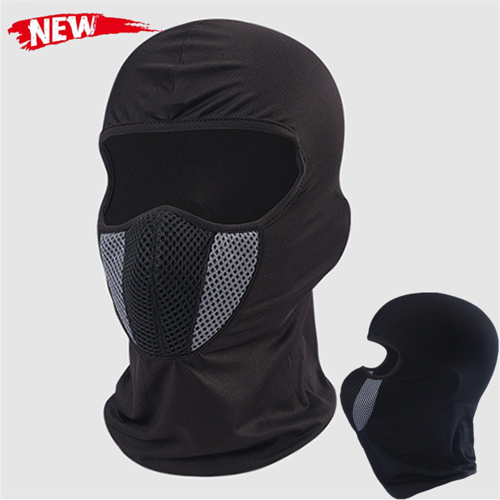 Balaclava Ski Mask - Balaklava Motosiklet Yüz Maskesi Moto Kask