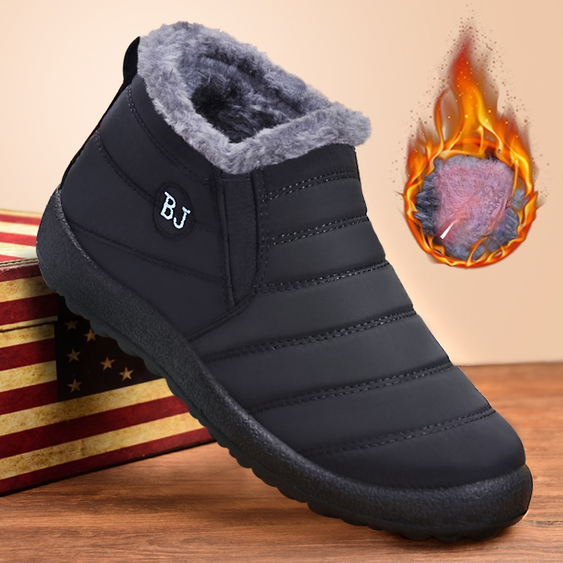 Waterproof Winter Boot - Erkek Kar Botları Peluş Yeni Sıcak