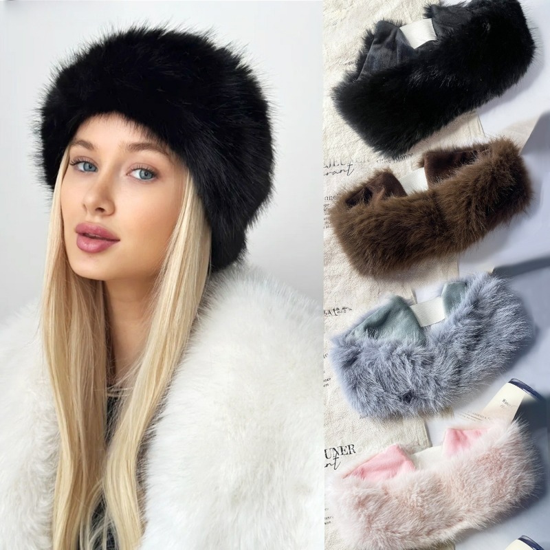 Geniş Bantlı Kürk Kafa Bandı K - Fleece Ear Warmer Band incelemesi ve fiyatı