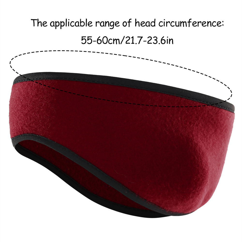 1 adet kış polar kulaklıklar s - Fleece Ear Warmer Band incelemesi ve fiyatı