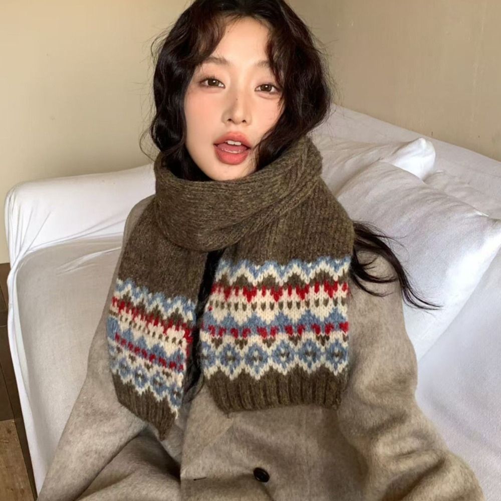 Klasik Yün Jakarlı Örme Eşarp  - Wool Scarf Men incelemesi ve fiyatı