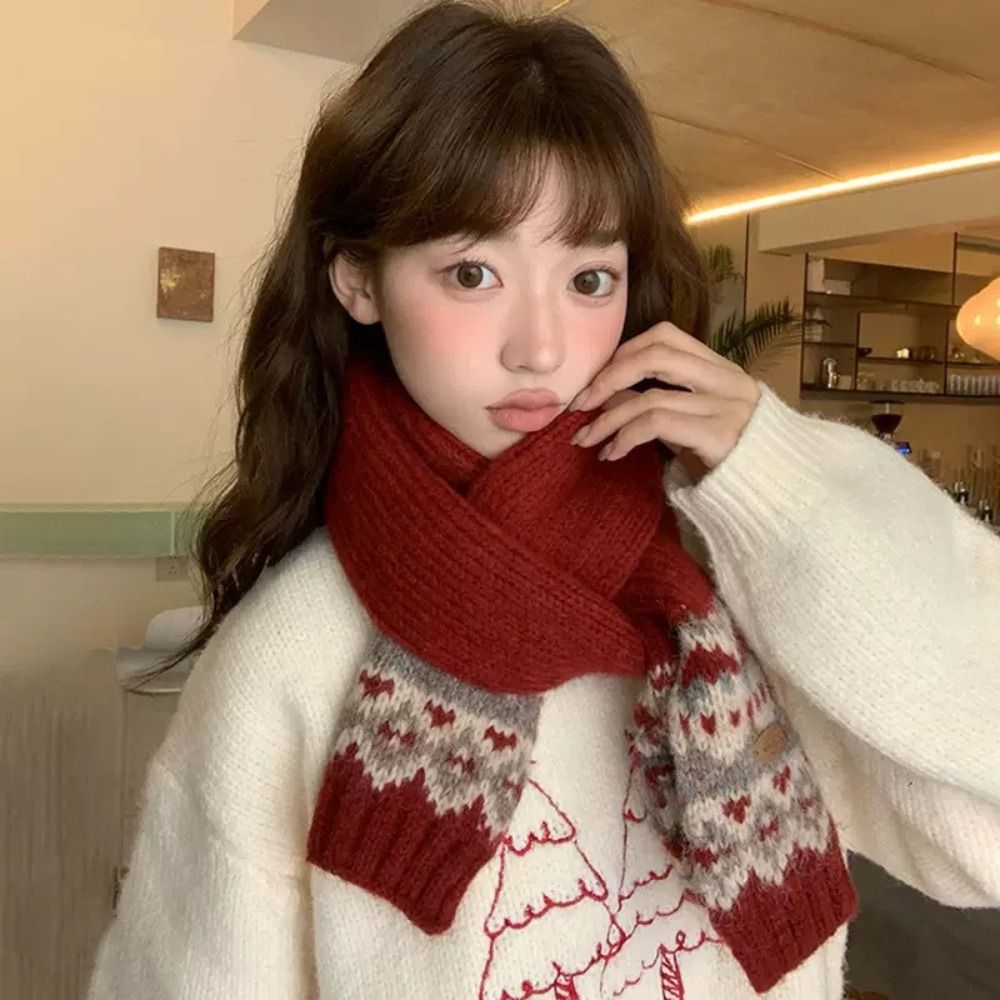 Klasik Yün Jakarlı Örme Eşarp  - Wool Scarf Men incelemesi ve fiyatı