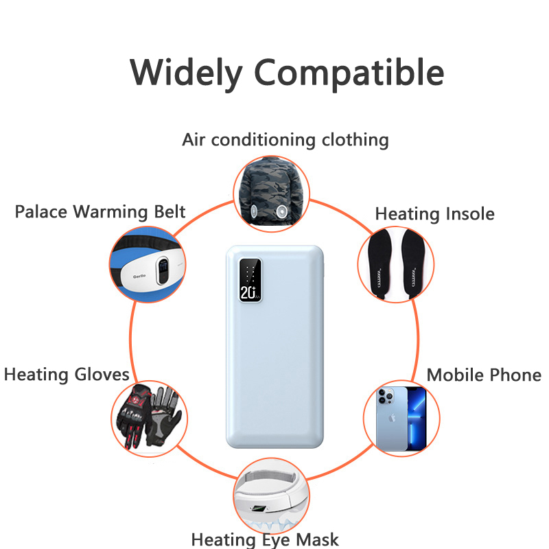 7.4V DC ısıtmalı yelek güç ban - Heated Vest Battery incelemesi ve fiyatı