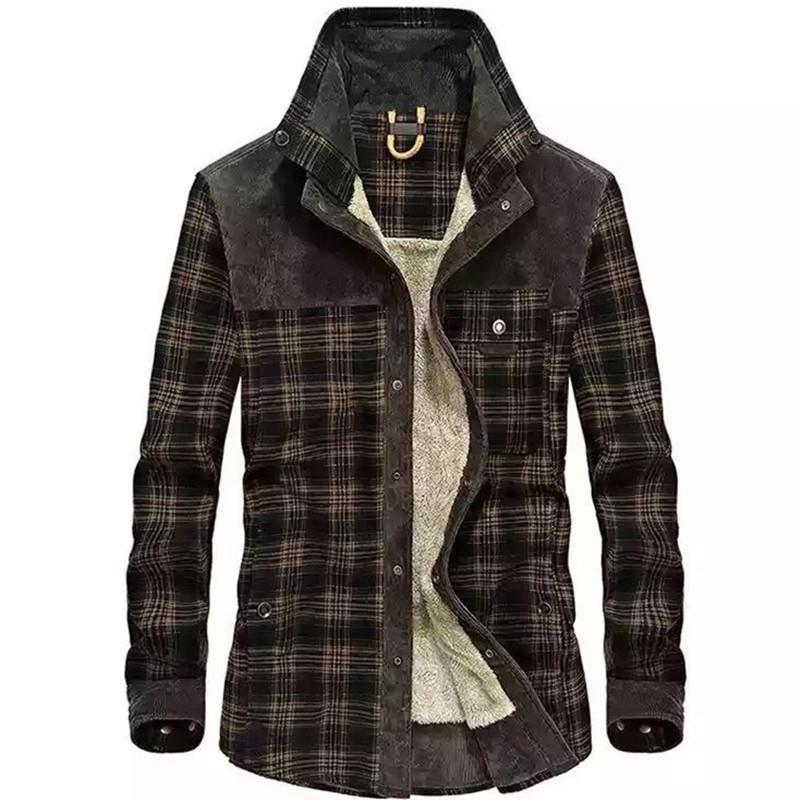 Erkek Vintage Ekose Shearling  - Flannel Shirt Lined incelemesi ve fiyatı