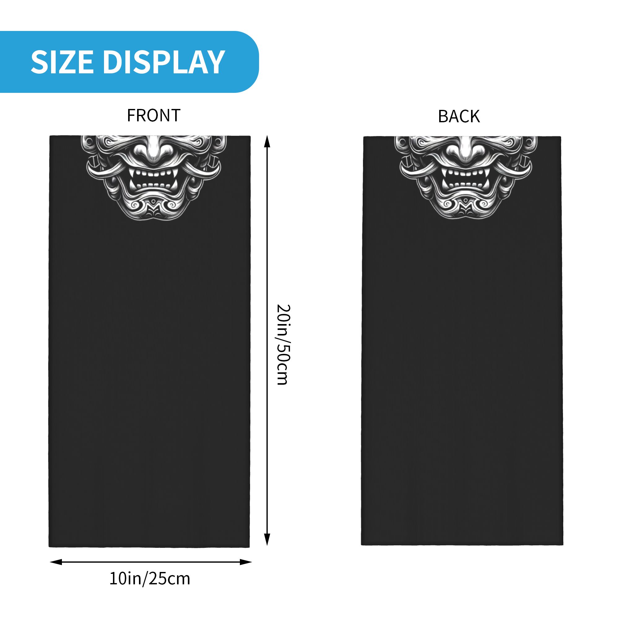 Özel Samuray Oni Şeytan Bandan - Neck Gaiter Fleece incelemesi ve fiyatı
