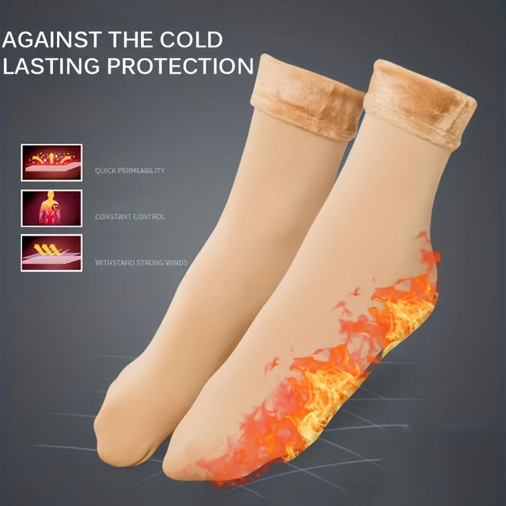 2/4 çift kış sıcak kalınlaşmak - Thermal Sock Wool incelemesi ve fiyatı