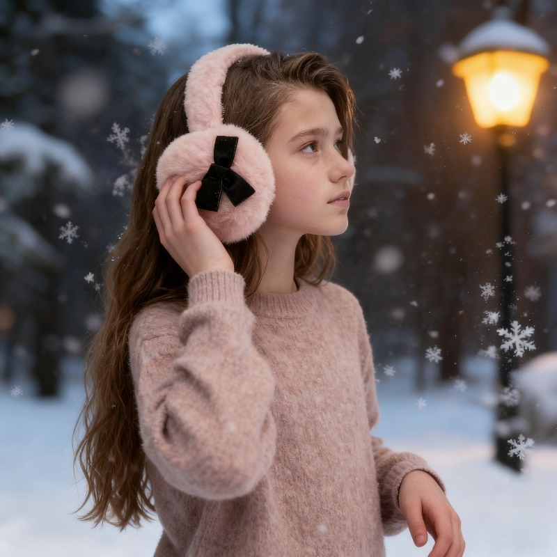 1 adet kadın kış düz renk kula - Earmuffs Foldable incelemesi ve fiyatı