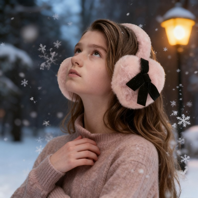 1 adet kadın kış düz renk kula - Earmuffs Foldable incelemesi ve fiyatı