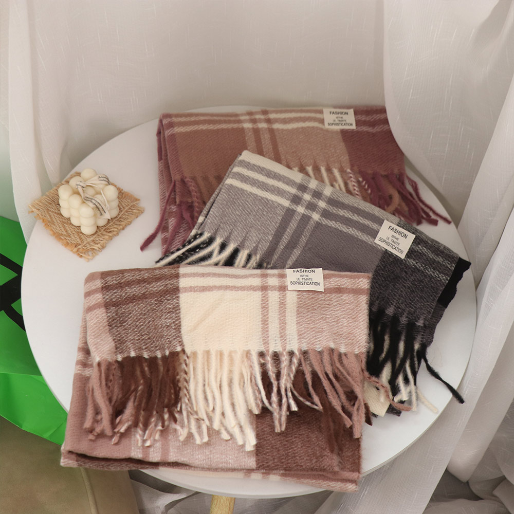 Rahat rüzgar geçirmez ekose yü - Wool Scarf Men incelemesi ve fiyatı