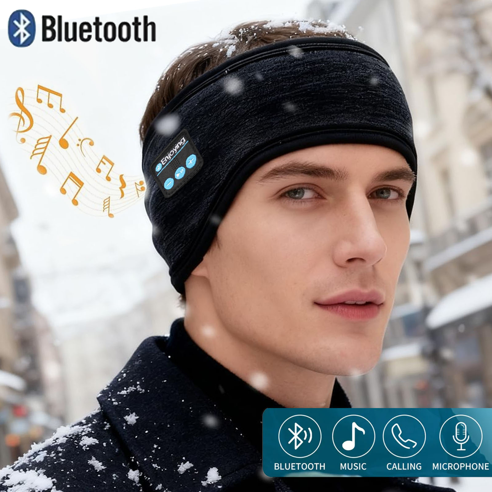 Kablosuz Bluetooth Kulaklıklar - Winter Headband Fleece incelemesi ve fiyatı
