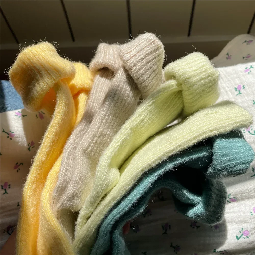 Katı renk kadınlar kış kalın s - Thermal Sock Wool incelemesi ve fiyatı