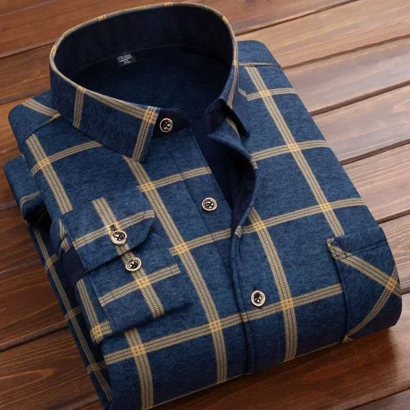 2025 Erkek Kışlık Sıcak Uzun K - Flannel Shirt Lined incelemesi ve fiyatı