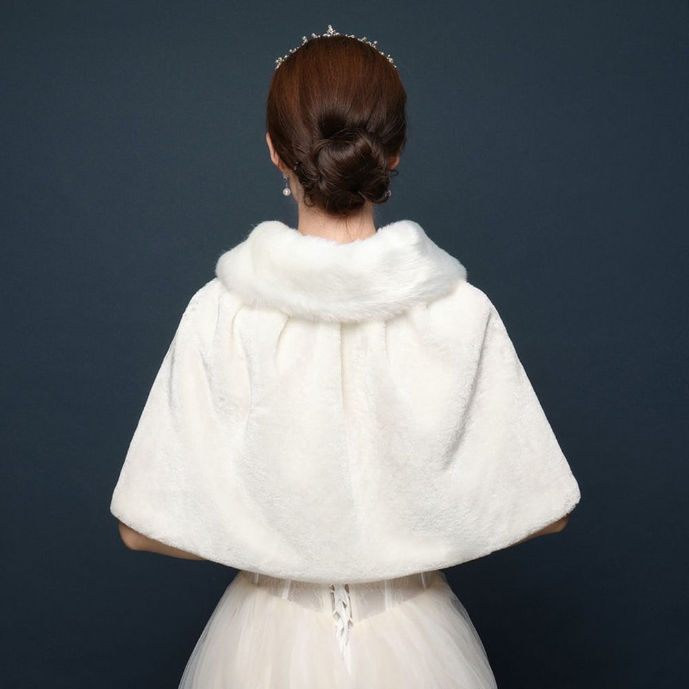 Beyaz Kadın Kışlık Kalın Peluş - Shawl Wrap Winter incelemesi ve fiyatı