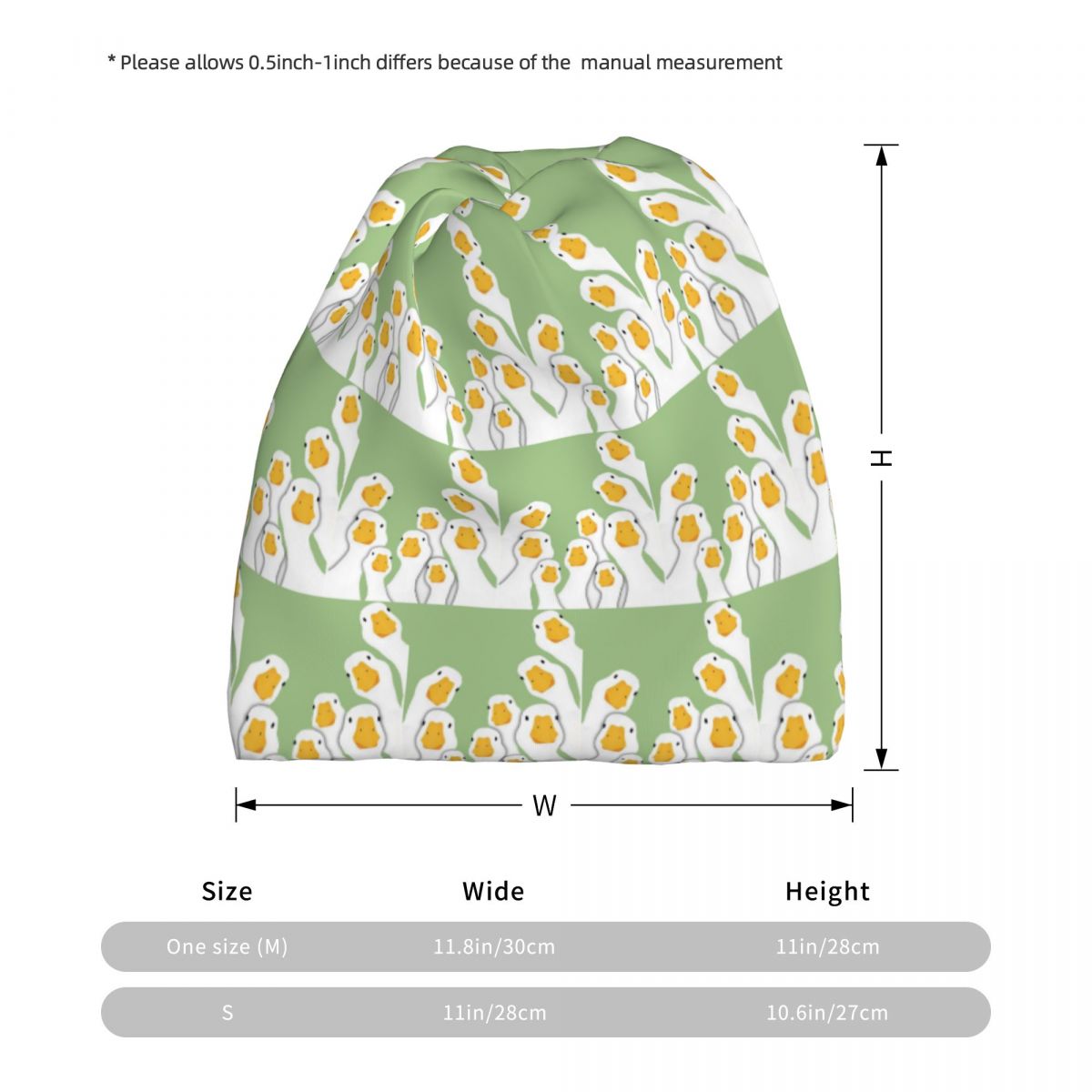 Karikatür Popüler Kaz Hayvan B - Knit Beanie Hat Warm incelemesi ve fiyatı