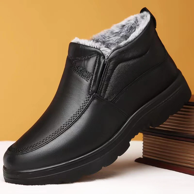 Kış erkek yarım çizmeler peluş - Waterproof Winter Boot incelemesi ve fiyatı