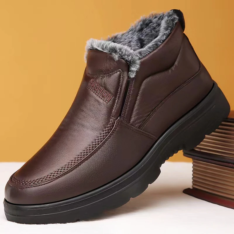 Kış erkek yarım çizmeler peluş - Waterproof Winter Boot incelemesi ve fiyatı