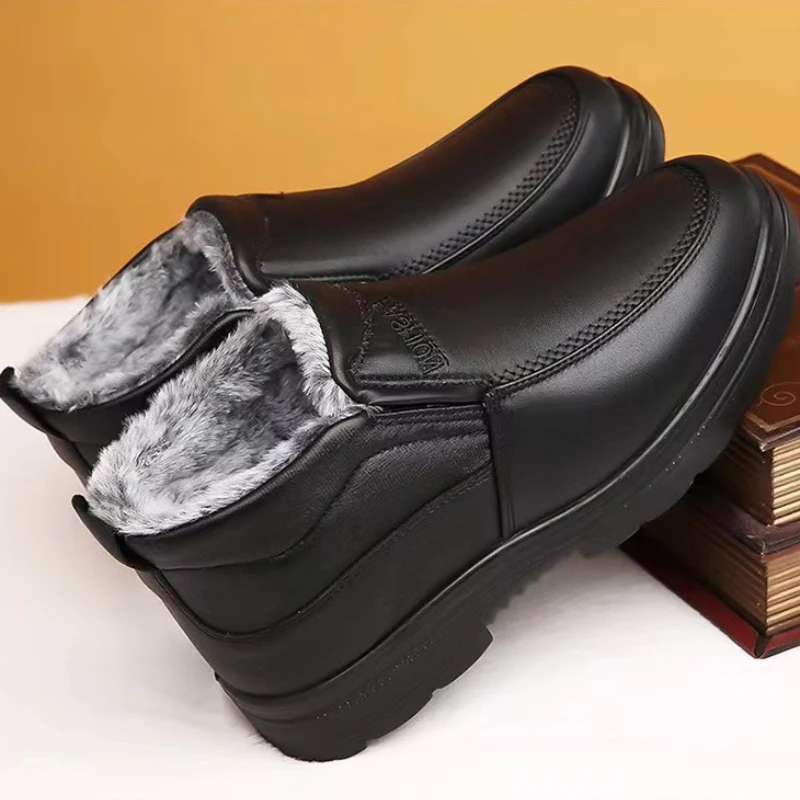 Kış erkek yarım çizmeler peluş - Waterproof Winter Boot incelemesi ve fiyatı