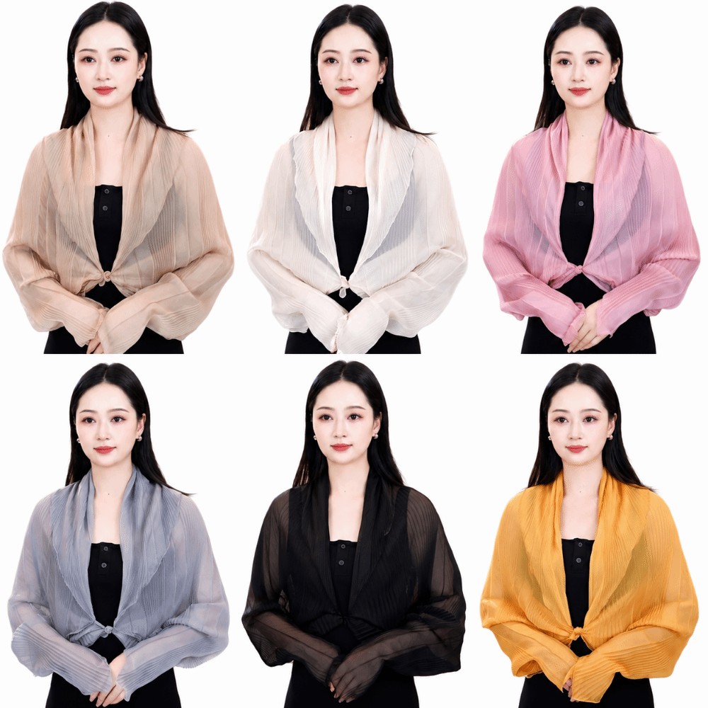 Düz Renk Güneş Korumalı Üst Yu - Shawl Wrap Winter incelemesi ve fiyatı