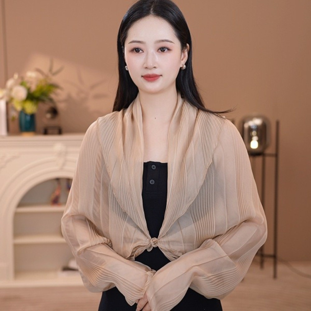 Düz Renk Güneş Korumalı Üst Yu - Shawl Wrap Winter incelemesi ve fiyatı