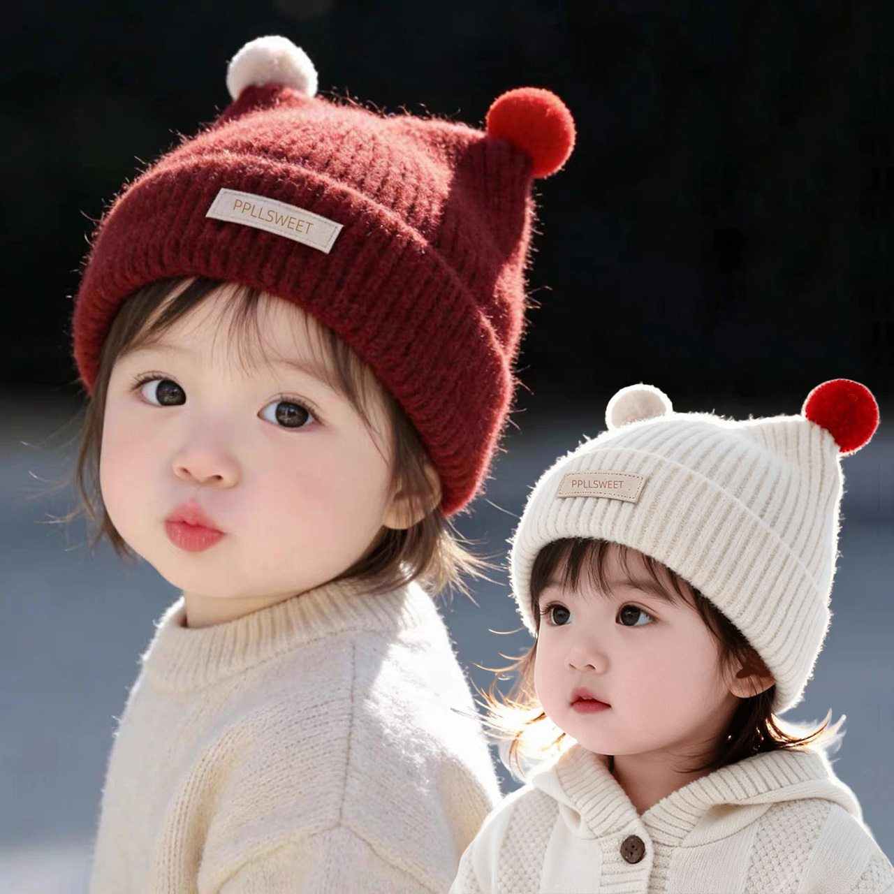 1-4Year Bebek Örme Şapka Sevim - Knit Beanie Hat Warm incelemesi ve fiyatı