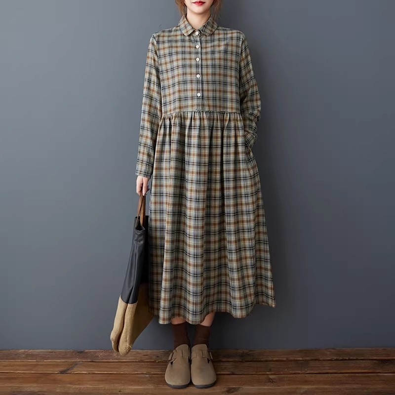 Kore Gevşek Retro Ekose Gömlek - Flannel Shirt Lined incelemesi ve fiyatı