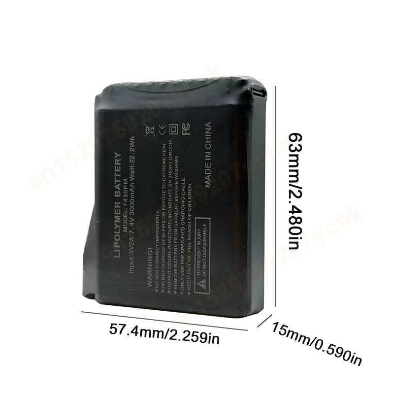 7.4V 3000mah Isıtmalı Eldiven  - Heated Vest Battery incelemesi ve fiyatı