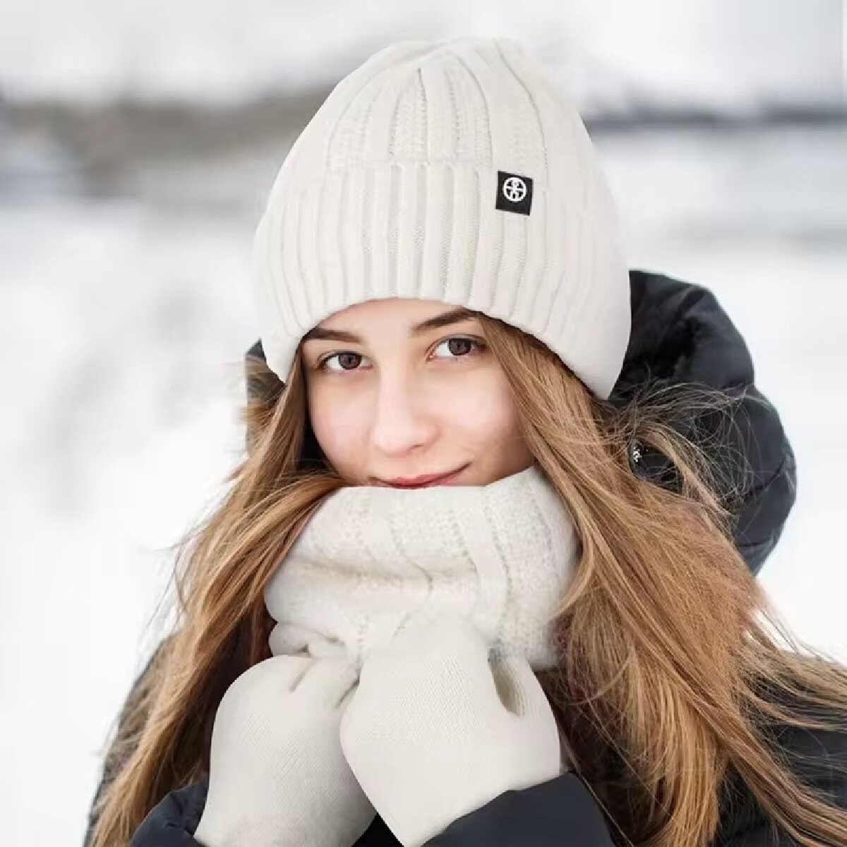 3 adet kış bere şapka eldiven  - Wool Scarf Men incelemesi ve fiyatı