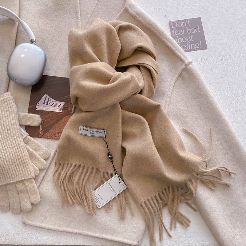 2024 kış yün eşarp kadınlar iç - Cashmere Pashmina Wrap incelemesi ve fiyatı